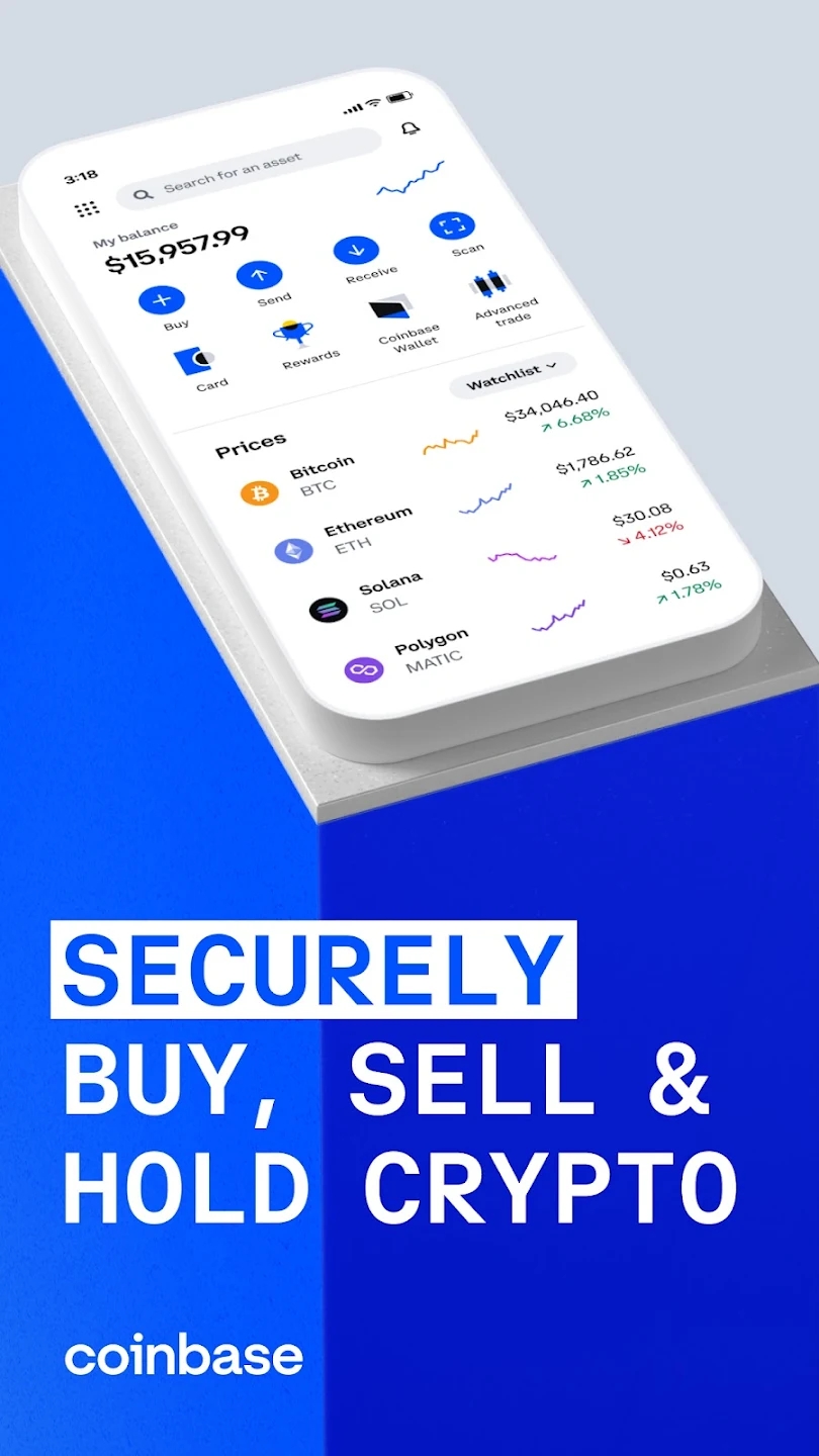 Coinbase screenshot