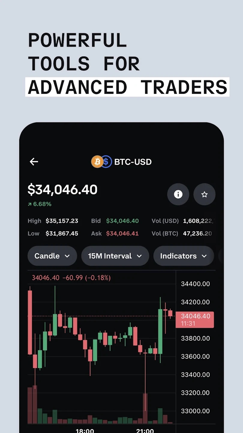 Coinbase screenshot