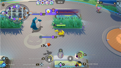 Pokémon UNITE screenshot