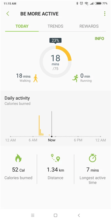 Samsung Health screenshot