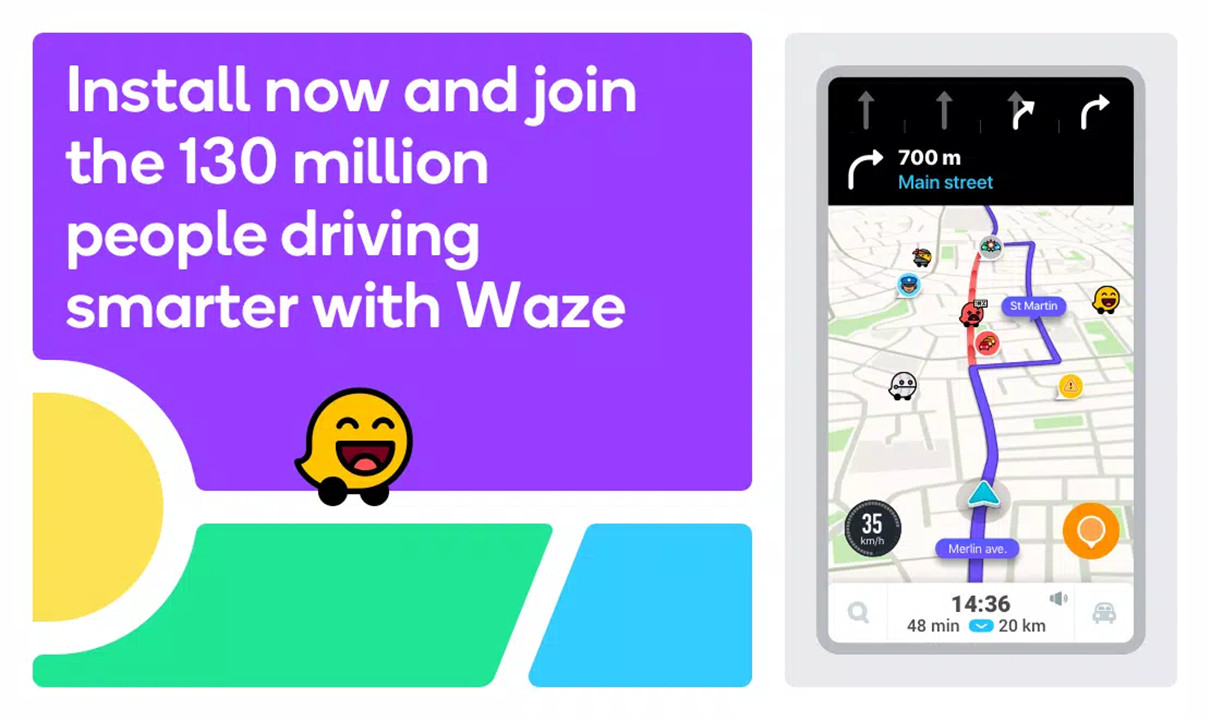 Waze screenshot