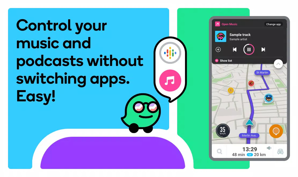 Waze screenshot