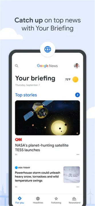 Google News screenshot