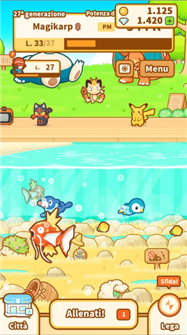 Pokémon: Magikarp Jump screenshot