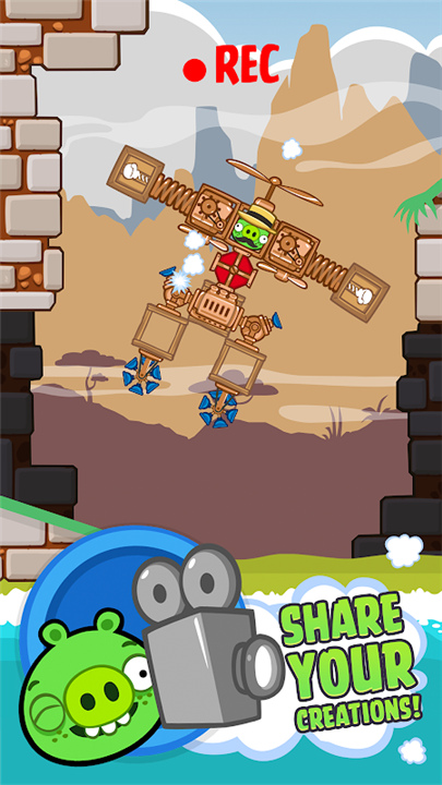 Bad Piggies screenshot