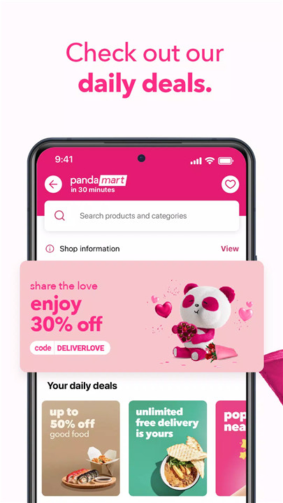 foodpanda screenshot