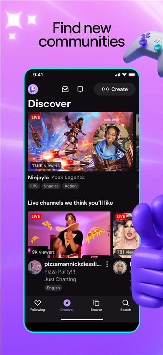 Twitch screenshot