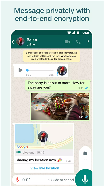 WhatsApp Messenger screenshot