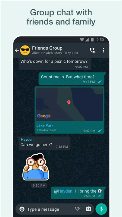 WhatsApp Messenger screenshot