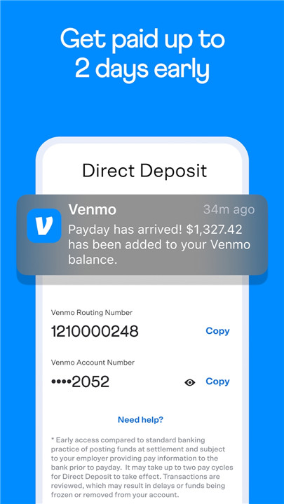 Venmo screenshot