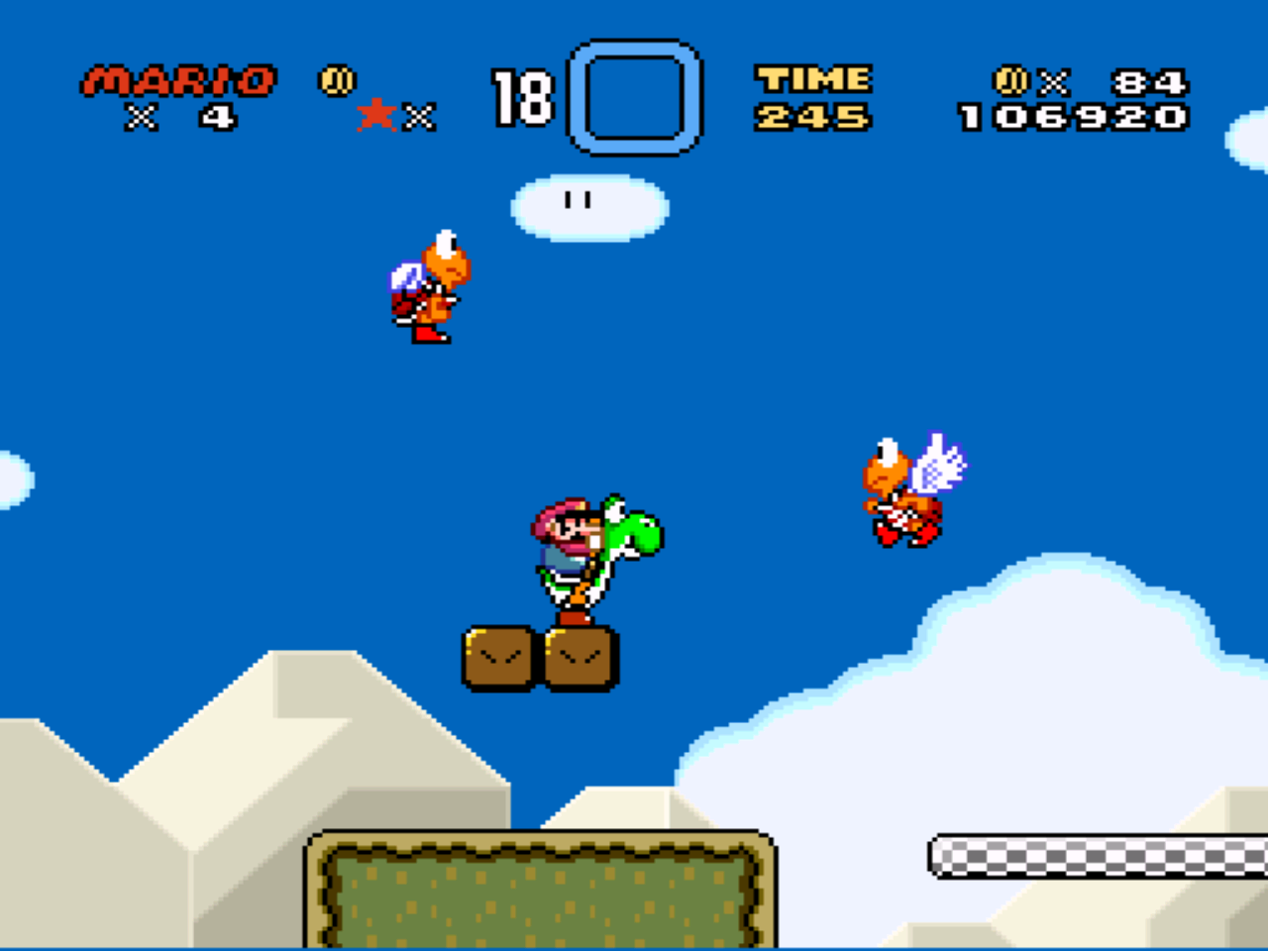 Super Mario World screenshot