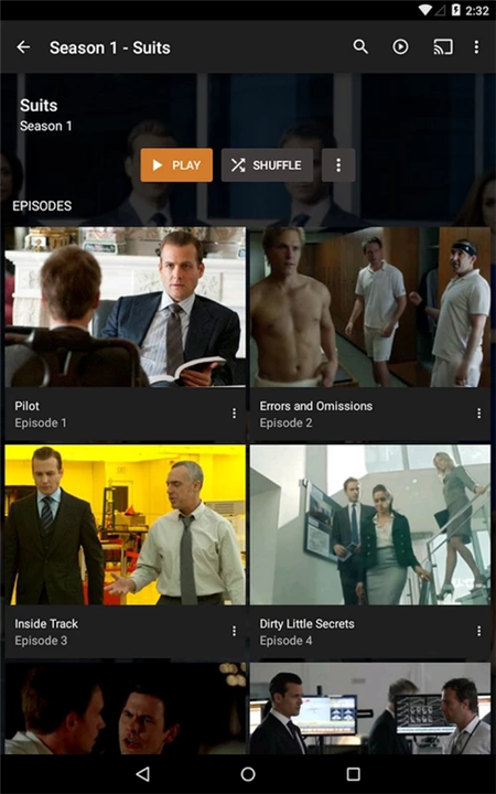 Plex screenshot