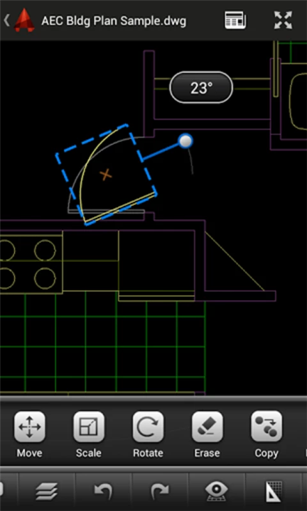 AutoCAD 360 screenshot