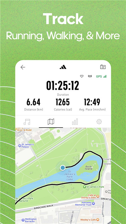 Adidas Running screenshot