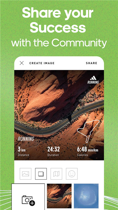 Adidas Running screenshot