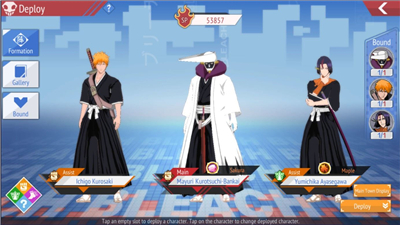 BLEACH Mobile 3D screenshot