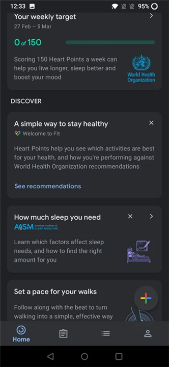 Google Fit: Activity Tracking screenshot