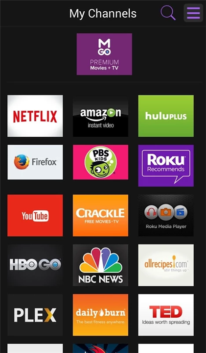 Roku - Official Remote Control screenshot