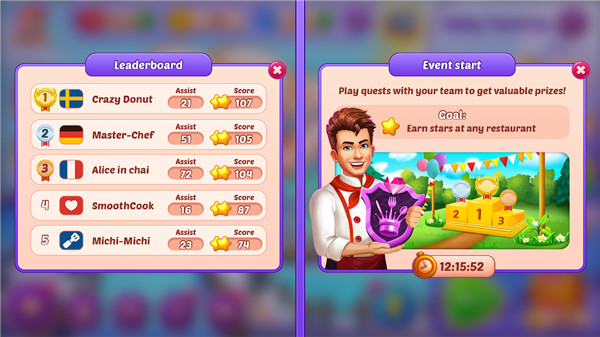 Cooking Crush screenshot