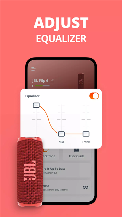 JBL Portable Speaker App screenshot