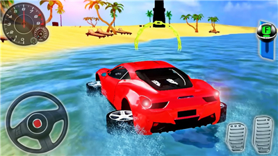 Water Surfer: Car Racing Games screenshot