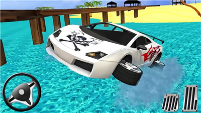 Water Surfer: Car Racing Games screenshot