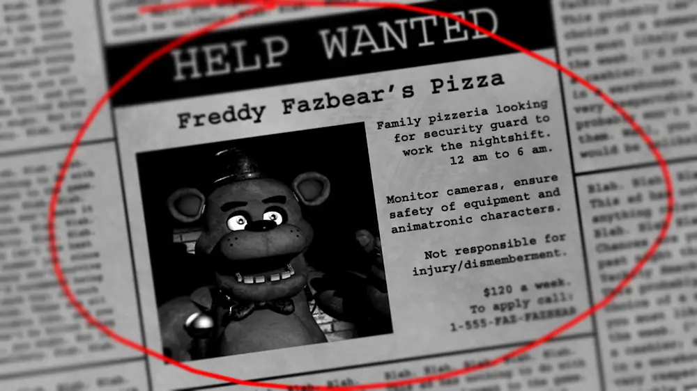 FNAF 1 screenshot