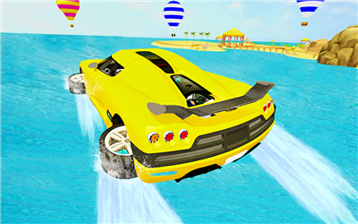 Water Surfer: Car Racing Games