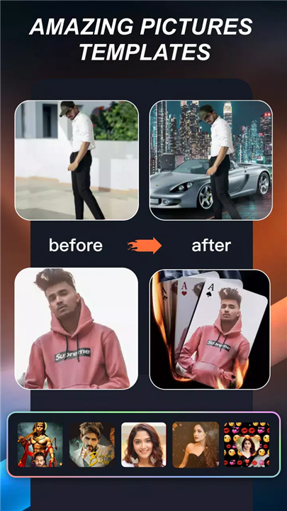 mAst: Music Status Video Maker screenshot