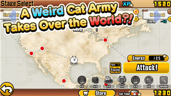 The Battle Cats screenshot