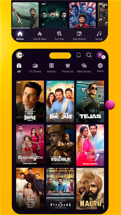 ZEE5: Movies, TV Shows, Series screenshot