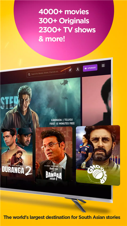 ZEE5: Movies, TV Shows, Series screenshot