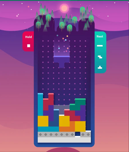 Tetris screenshot