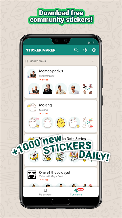 Sticker maker screenshot