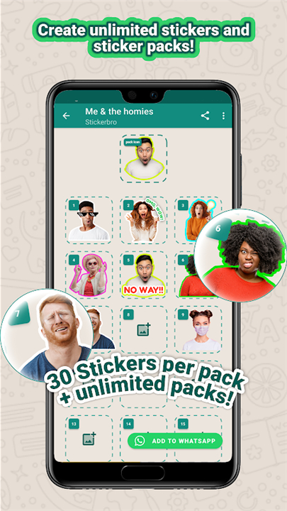 Sticker maker screenshot