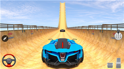 Superhero Car Mega Ramp Games