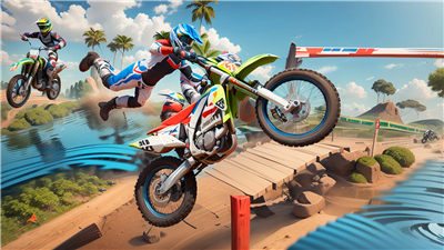 Motocross Bike Racing Game screenshot