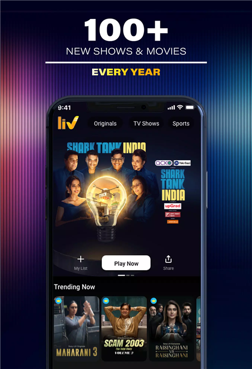 Sony LIV: Sports & Entertainment screenshot