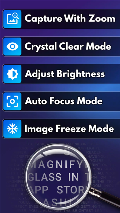 Magnifying Glass + Flashlight screenshot