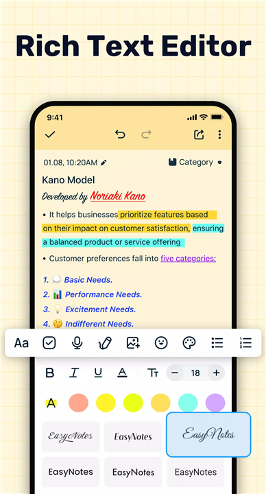 Easy Notes screenshot