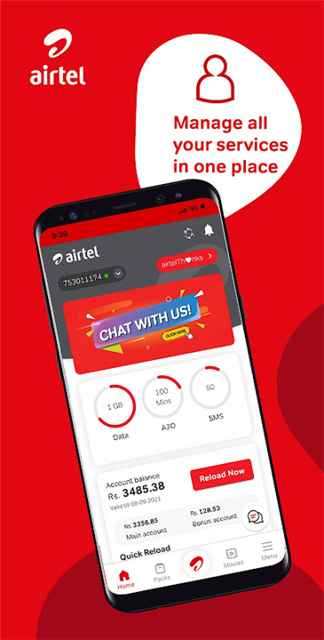 My Airtel screenshot