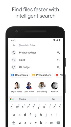 Google Drive screenshot