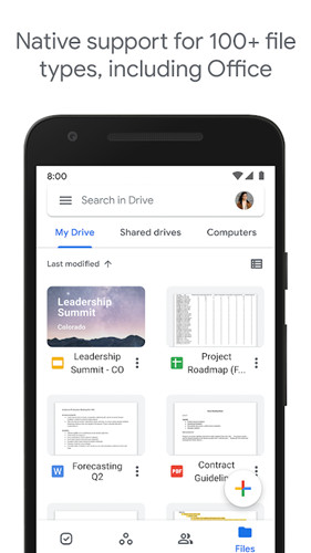 Google Drive screenshot