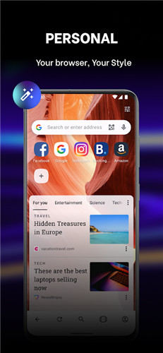 Opera screenshot