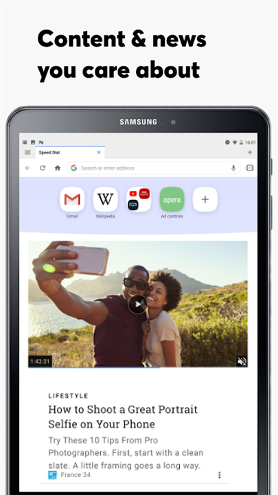 Opera Browser screenshot