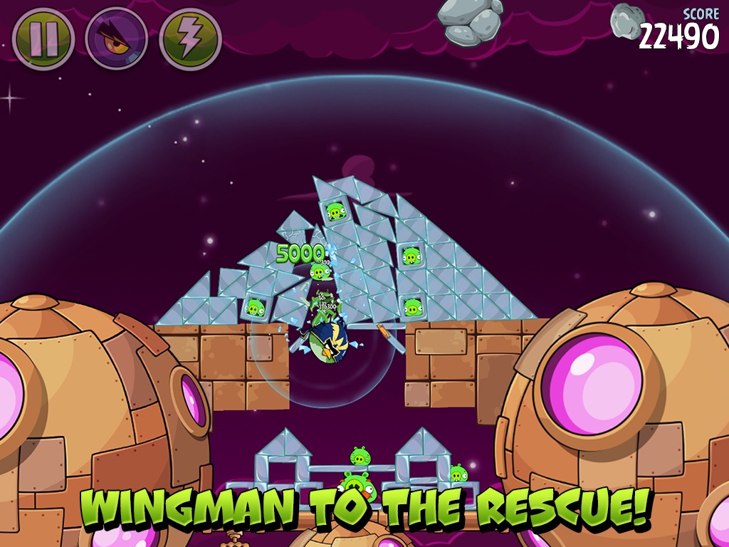 Angry Birds Space screenshot