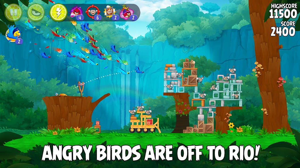 Angry Birds Rio screenshot