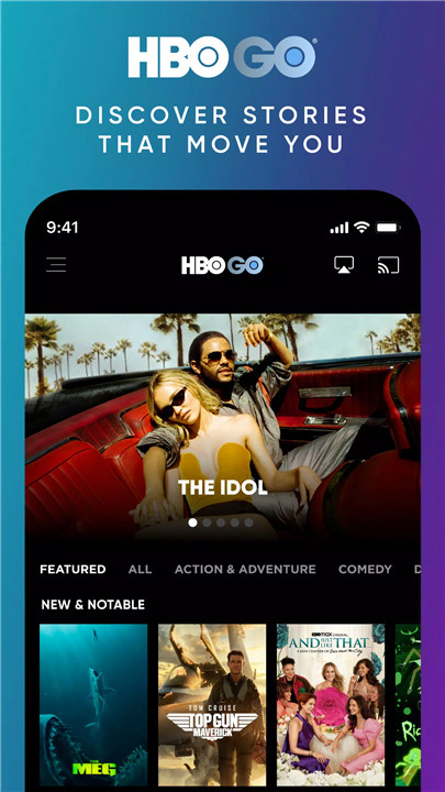 HBO GO screenshot