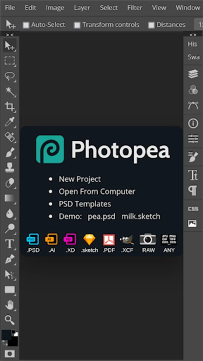 Photopea screenshot