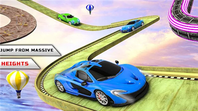 Mega Ramp Car Stunts: Car Races screenshot